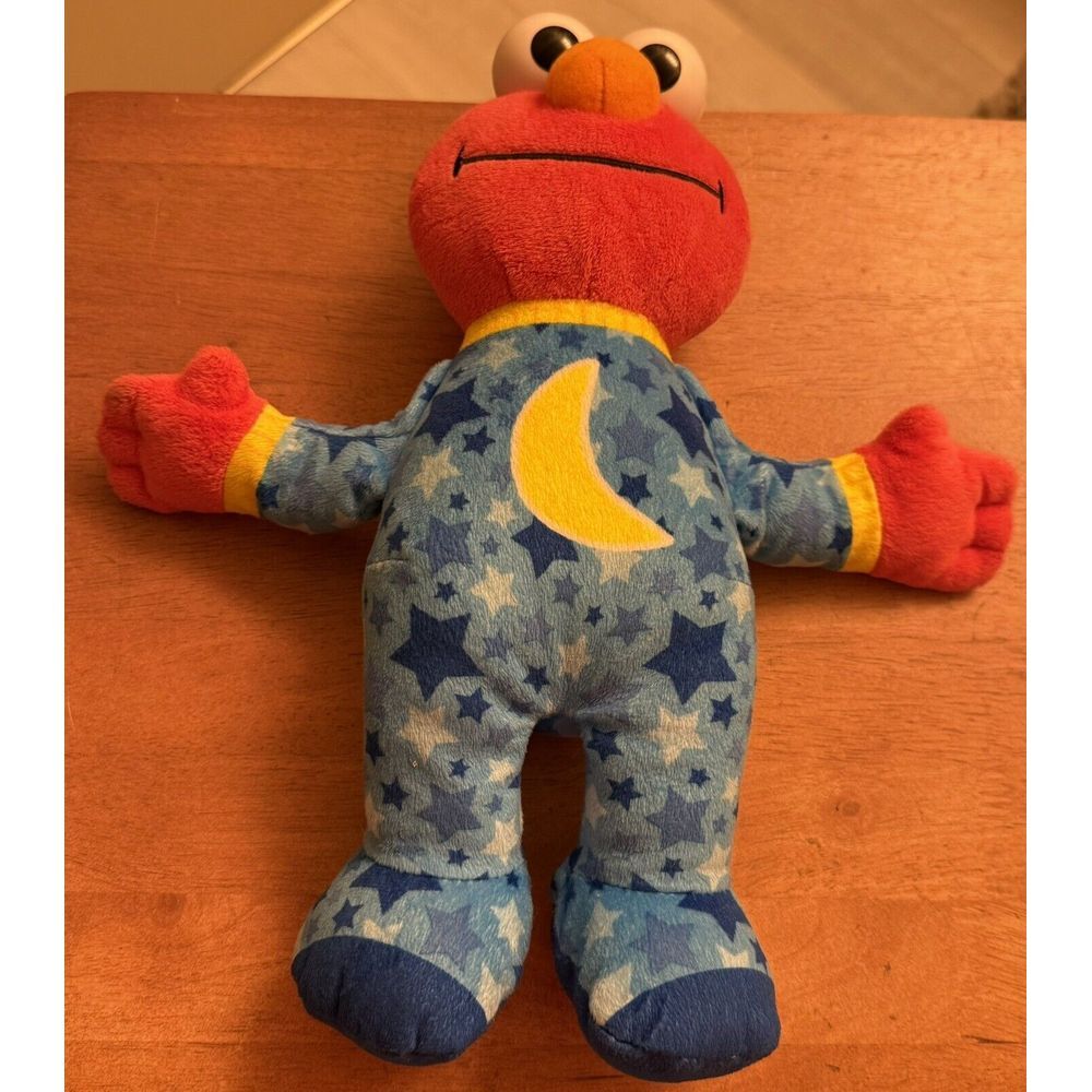 Elmo Plush  lullaby sesame street plush‎ sleepy time 12" Tested